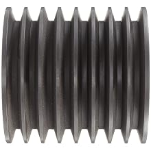 Martin Narrow V-Belt Drive Sheave, 5V Belt Section, 10 Grooves, Class 30 Gray Cast Iron