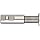 Niagara Cutter TS109 T-Slot Shank Type Cutter, High Speed Steel, Uncoated (Bright), Weldon Shank, 10 Helix Angle, 1-1/2" Cutter Diameter, 8 Tooth, 1/8" Width