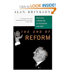 The End of Reform: New Deal Liberalism in Recession