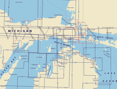 14886--INLAND ROUTE MICHIGAN CHEBOYGAN
