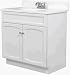 30x18 WHT/Marb Vanity