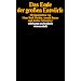 Suhrkamp-Taschenbuch Wissenschaft, 1032: Das Ende der grossen Entw�rfe