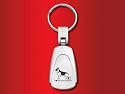 German Shepherd - Teardrop Keychain - Laser engraved