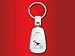 German Shepherd - Teardrop Keychain - Laser engraved
