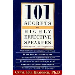 101 Secrets of Highly Effective Speakers: Controlling Fear, Commanding Attention