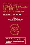 Robert's Rules of Order: Newly Revised (10th Edition)