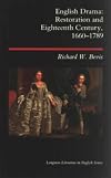 English Drama: Restoration and Eighteenth Century, 1660-1789 (Longman Literature in English)
