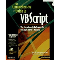 The Comprehensive Guide to VBScript: The Encyclopedic Reference for VBScript, HTML & ActiveX