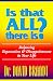 Books : Is That All There Is?: Balancing Expectation and Disappointment in Your Life
