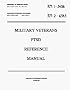 Military Veterans PTSD Reference Manual