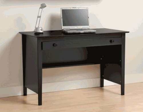 Prepac Computer Desk Wood Composite - Black
