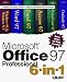 Books : Microsoft Office 97 Professional 6 in 1 (6-in-1)