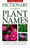 Dictionary of Plant Names: Botanical Names and Their Common Name Equivalents