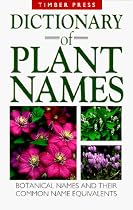 Dictionary of Plant Names: Botanical Names and Their Common Name Equivalents