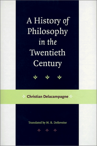 a history of philosophy in the twentieth century