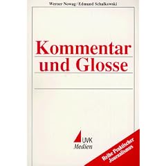 Kommentar und Glosse (Praktischer Journalismus)
