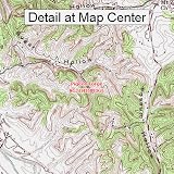 USGS Topographic Quadrangle Map - Pigeon Forge, Tennessee (Folded/Waterproof)