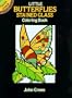 Little Butterflies Stained Glass Coloring Book (Dover Stained Glass Coloring Book)
