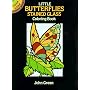 Little Butterflies Stained Glass Colouring Book (Dover Little Activity Books)
