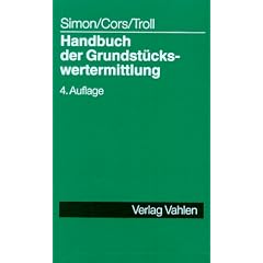 Handbuch der Grundst�ckswertermittlung
