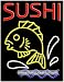 Sushi Neon Sign (31H x 24L x 3D)