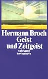 Produkt-Bild: Geist und Zeitgeist: Essays zur Kultur der Moderne (suhrkamp taschenbuch)