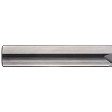 Melin Tool AMG-DP Carbide Drill Mill, Uncoated (Bright) Finish, 30 Deg Point Angle, 2 Flutes, 2.75" Overall Length, 0.4375" Cutting Diameter, 0.4375" Shank Diameter