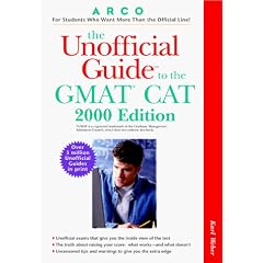 UG/The GMAT CAT (Unofficial Guide to the Gmat Cat)