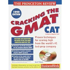 Cracking the GMAT CAT w/CD-ROM, 1999 Edition (Book and Disk)