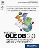 Microsoft Ole Db 2.0 Programmer s Reference and Data Access Sdk (Microsoft Professioal Editions)