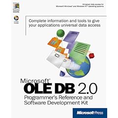 Microsoft OLE DB 2.0 Programmer's Reference and Data Access Software Development Kit (Microsoft Professioal Editions)