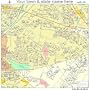 Street & Road Map of Springdale, New Jersey NJ - Printed poster size wall atlas of your home town