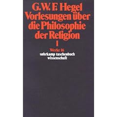 Werke in 20 B�nden mit Registerband: 16: Vorlesungen �ber die Philosophie der Religion I: BD 16 (suhrkamp taschenbuch wissenschaft)