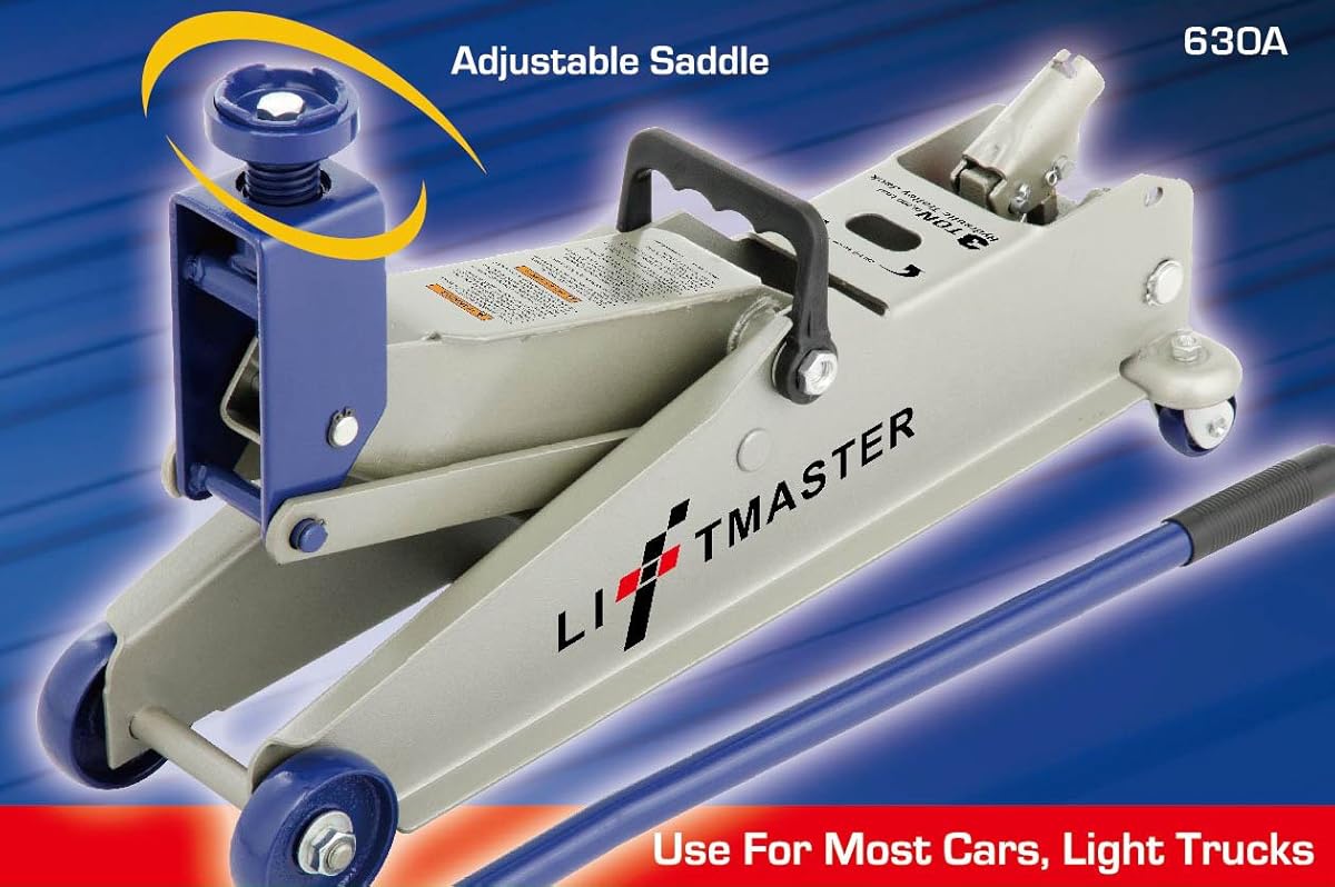 Liftmaster 3 Ton SUV High Lift Floor Trolley Jack Car 4x4 Van Pickup