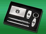 Auburn - Gift Set with Pens, Keychain & Money Clip - Laser Engraved