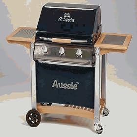 Aussie Grills Bonza Elite 3 - Three Burner LP BBQ Gas Grill by 