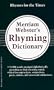 Merriam-Webster's Rhyming Dictionary