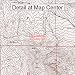 USGS Topographic Quadrangle Map - Pinyon Mountain, California (Folded/Waterproof)