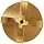 Niagara Cutter CRCO126 Cobalt Steel End Mill, General Purpose, TiN Coated, 4 Flutes,Corner-Rounding End