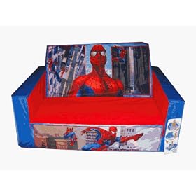 Marshmallow Fun Furniture Flip Open Sofa - Spiderman