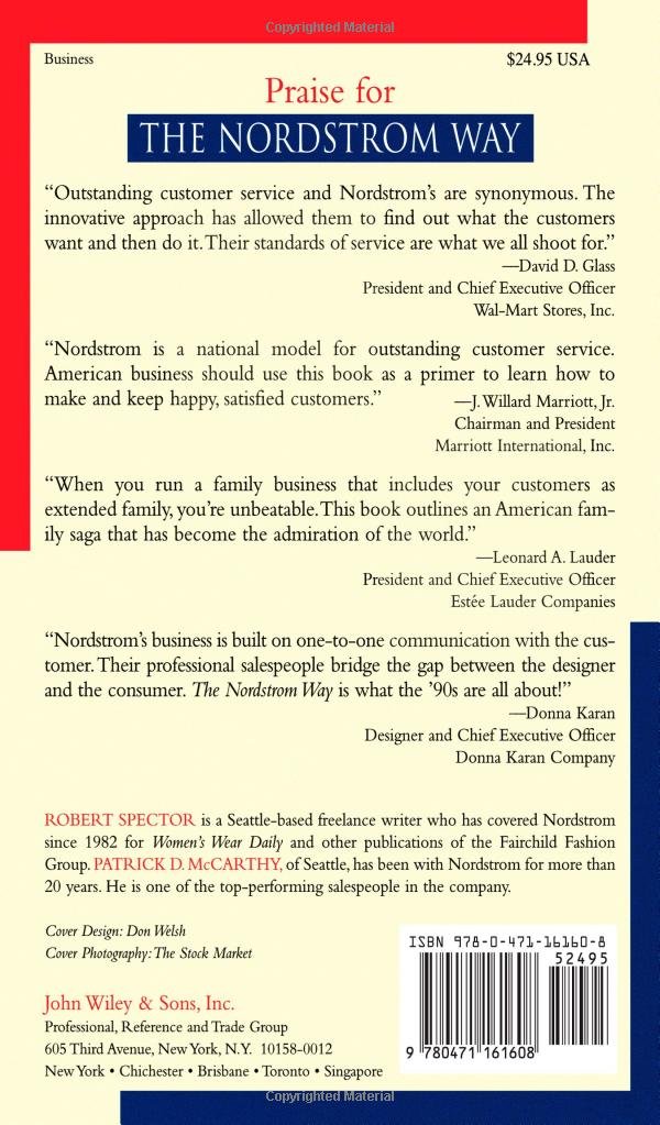The Nordstrom Way: The Inside Story of America's #1 Customer ...