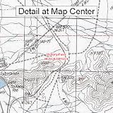 USGS Topographic Quadrangle Map - Victory Pass, California (Folded/Waterproof)