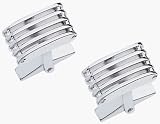 Dolan Bullock Linear Collection Sterling Silver Cuff Links
