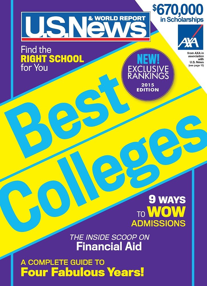 Best Colleges 2015: U.S. News and World Report, Anne McGrath ...