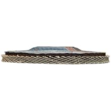 PFERD Polifan SG Abrasive Flap Disc, Type 27, Round Hole, Phenolic Resin Backing, Zirconia Alumina