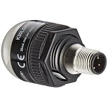 Banner K30LGRYPQ EZ Light Multi Color General Purpose Indicator Light, PNP Input Type, 30mm Dome Housing Style, Green/Red/Yellow Light Functions, 22mm Mounting Barrel, 10 to 30VDC Supply Voltage