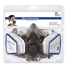 3M Low-Maintenance Half-Mask Organic Vapor, P95 Respirator Assembly, Medium