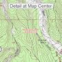 USGS Topographic Quadrangle Map - Mount Hood South, Oregon (Folded/Waterproof)