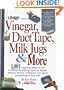 Yankee Magazine's Vinegar, Duct Tape, Milk Jugs & More