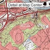 USGS Topographic Quadrangle Map - Norristown, Pennsylvania (Folded/Waterproof)